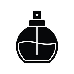 perfume icon vector design template simple and clean