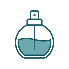 perfume icon vector design template simple and clean
