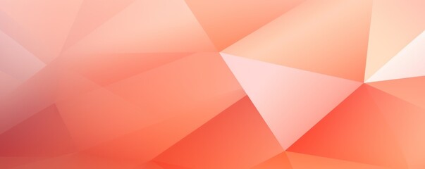 Peach minimalistic geometric abstract background diagonal triangle patterns vibrant header design poster design template web texture with copy space 