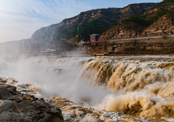 Hukou Waterfall, Shanxi Province, Shaanxi Province