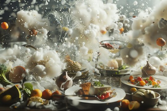 Let your clients savor the essence of culinary art in an innovative virtual realm, where every dish and ingredient comes to life from a mesmerizing worms-eye perspective