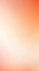 Peach white spray texture color gradient shine bright light and glow rough abstract retro vibe background template grainy noise grungy empty space with copy space