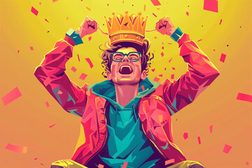 creative concept art illustration design inspired by the world	
