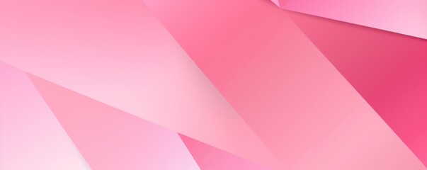 Pink minimalistic geometric abstract background diagonal triangle patterns vibrant header design poster design template web texture with copy space 