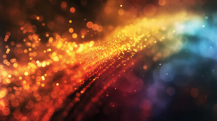 Obraz premium 美しく抽象的な虹色のグラフィック素材