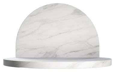 PNG  Circle marble podium stand  lighting dishware.