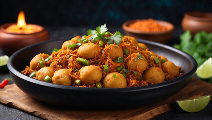 pao bhaji with new style to serve 