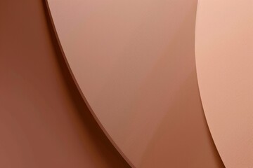 Abstract Terracotta Curves - Minimalist Textured Background