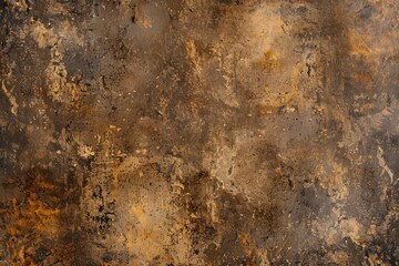 Abstract Golden Bronze Texture Background - Elegant Metallic Art
