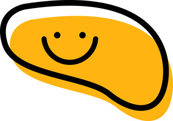 Abstract Character Emoticon Shape 