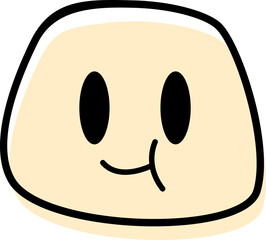 Abstract Character Emoticon Shape 