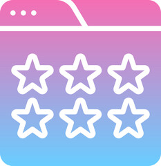 Rating browser icon