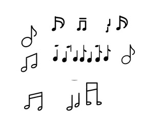 music notes background