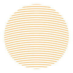 Abstract geometric sun, full moon line art illustration. Dragon Boat Festival, Mid Autumn Festival, traditional holiday clip art, card, banner, poster element. Asian style design, isolated vector.