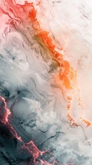 Naklejka premium Marble texture abstract background pattern with high resolution, vertical background 3D illustration