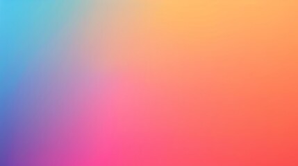 Obraz premium A beautiful, abstract, blurred background with a gradient of blue, purple, pink, and orange.