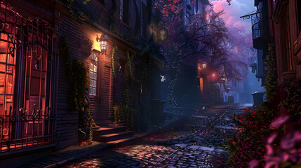 A city of whispers, where the wind carries secrets from one alley to the next
