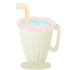 cup of coffee with milk