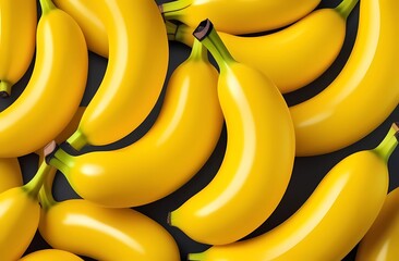 Funny inflatable balloons in the shape of bananas