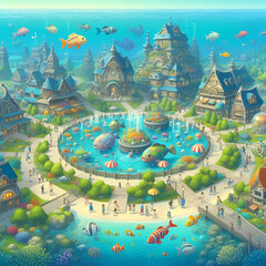 Underwater city