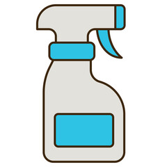 spray bottle illustration
