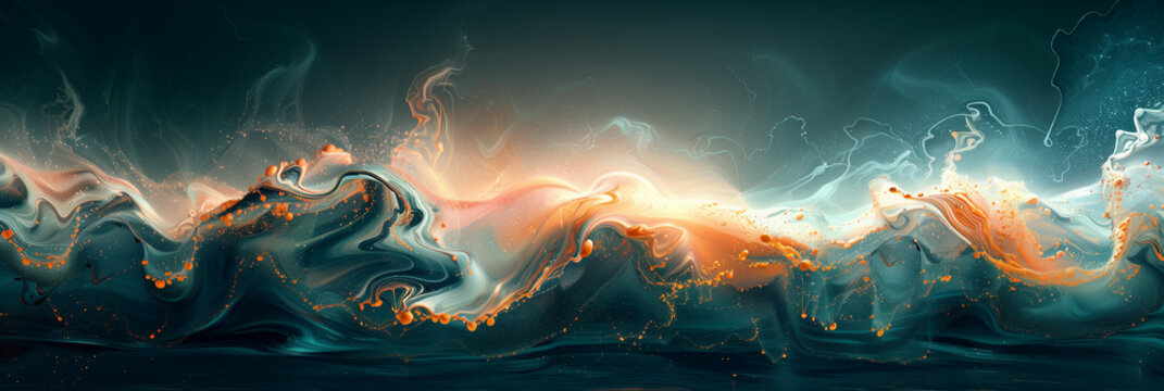 curved speed lines background or backdrop with dark green, beige and white, medium turquoise and very dark blue colors. good as wallpaper, backdrop, header or banner