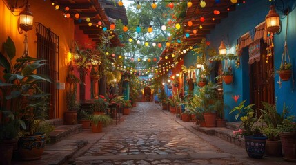 Fototapeta premium Cinco de Mayo is Mexican national holiday in honor of victory