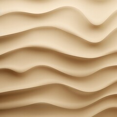 Tan abstract wavy pattern in tan color, monochrome background with copy space texture for display products blank copyspace for design text photo
