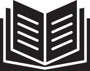 Book Glyph Icon