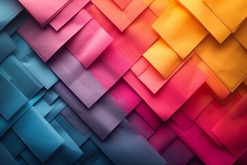 Design an abstract geometric gradient background suitable for instruction pages, templates, and...
