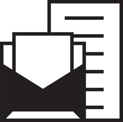 Mail and Envelope Icon
