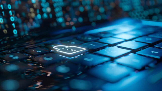 Adaptive authentication strategies secure server data against cyber threats by implementing encrypted data protection and biometric locks within a secure networking environment.