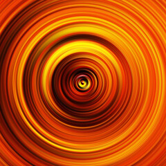 Colorful radial motion effect. Abstract rounded background. Color curves and sphere. Multi color gradient rings and circles wallpaper. Colored texture backdrop and banner.