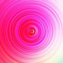 Colorful radial motion effect. Abstract rounded background. Color curves and sphere. Multi color gradient rings and circles wallpaper. Colored texture backdrop and banner.