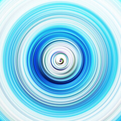 Colorful radial motion effect. Abstract rounded background. Color curves and sphere. Multi color gradient rings and circles wallpaper. Colored texture backdrop and banner.