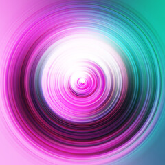 Colorful radial motion effect. Abstract rounded background. Color curves and sphere. Multi color gradient rings and circles wallpaper. Colored texture backdrop and banner.