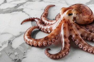 Octopus  An Image of a Raw Octopus On Marble  Octopus  Octopus  Octopus  Octopus