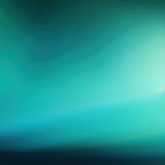 Teal abstract blur gradient background with frosted glass texture blurred stained glass window with copy space texture for display products blank copyspace 