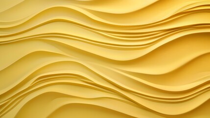 Obraz premium Tranquil Yellow Wallpaper with Organic Texture Echoing Peaceful Sand Dunes