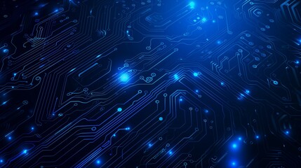 abstract background with circuit board