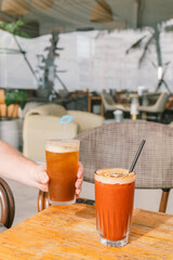 glass of orange juice