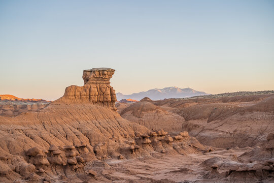 Scenic Utah Desert Goblin Valley