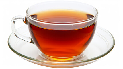 Sip into relaxation: steam wafts from your cup, inviting you to enjoy freshly brewed tea