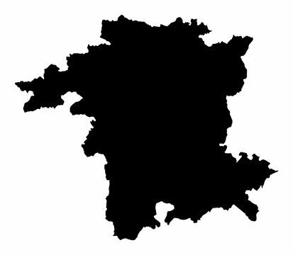 recommend clip art: Worcestershire county silhouette map