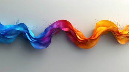 Colorful shape symbol background