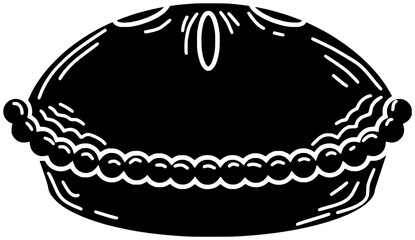 cheesecake illustration dessert silhouette cake logo food icon pie outline pastry bakery slice cream homemade cheese waffle fruit berry shape sugar plate snack for vector graphic background