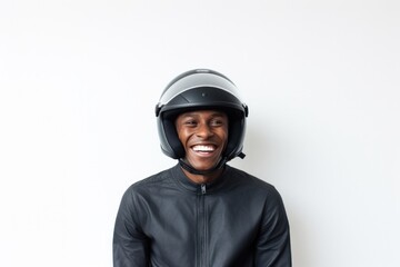 motorbike and biker concept