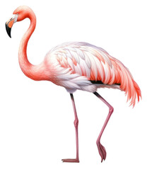 PNG Flamingo animal bird white background.