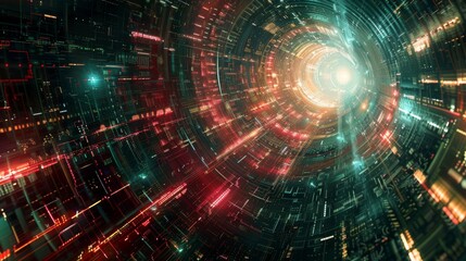 abstract fractal background a computer-generated 2D illustration, texture