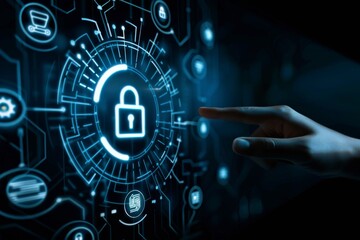 Digital safety and data management prioritized in secure gateways, cyber safeguard protocols defend networks, safety and security enhanced by digital barriers.